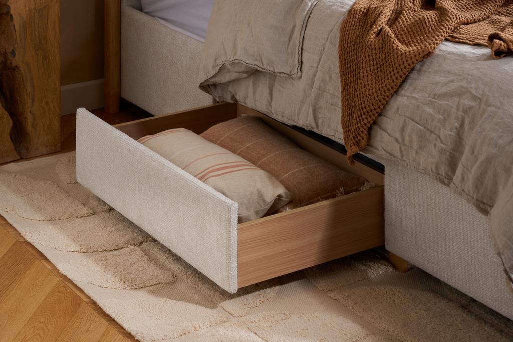 Arabella King Bed - Grey