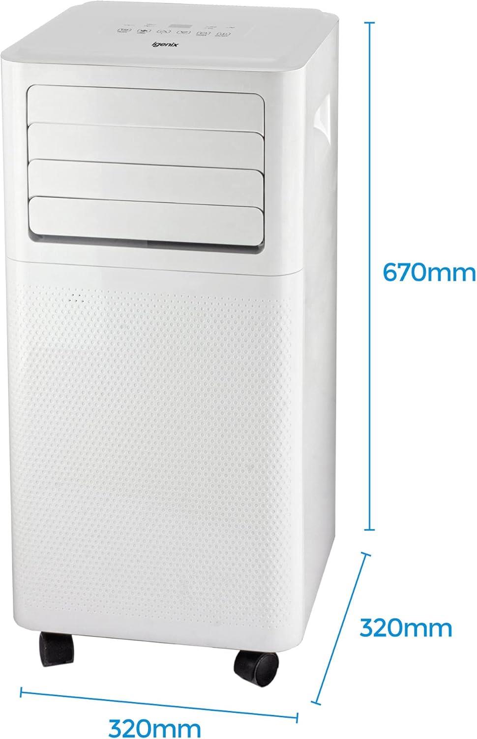 Igenix 7000 BTU Portable Air Conditioner, heating & dehumidifier