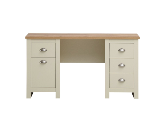 Lincoln 5 Drawer Desk
