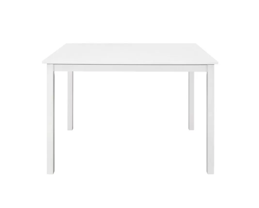 Carter Rectangle Dining Table- White