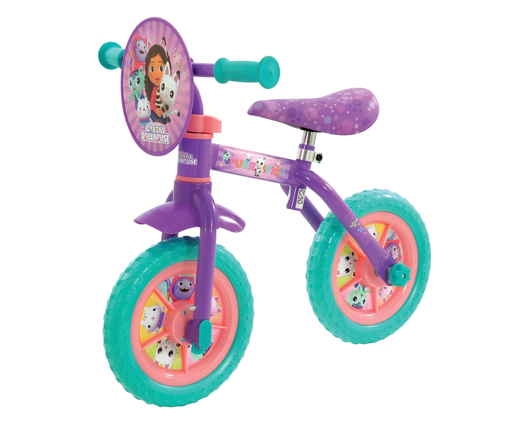 Gabby’s Doll House 2-in-1 10” Training Bike