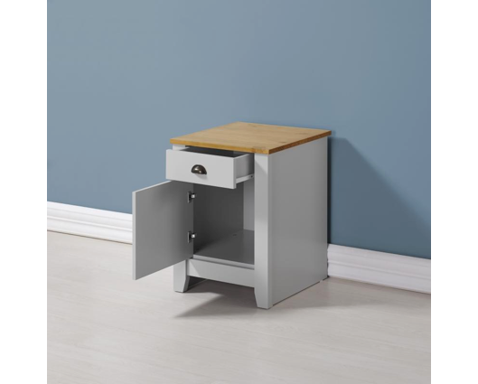 Lucas 1 Drawer 1 Door Bedside Cabinet