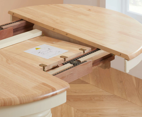 Charlie Round Extending Dining Table