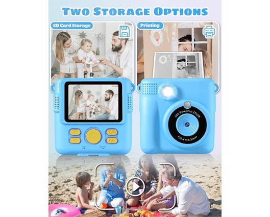 Instant Print Kids Digital Camera - Blue