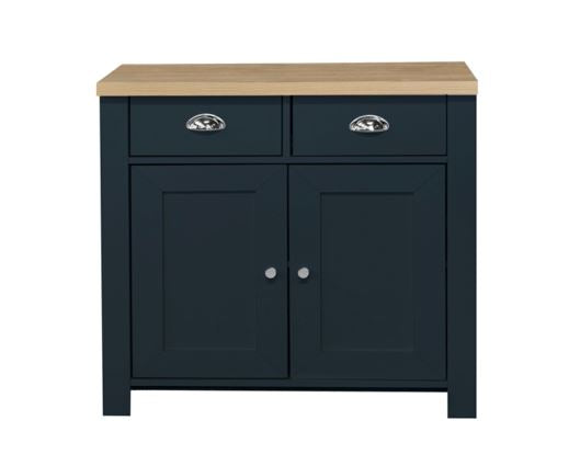 Harper 2 Door 2 Drawer Sideboard - Navy