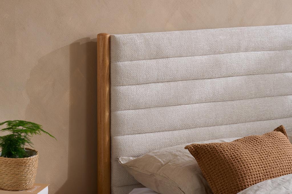 Arabella King Bed - Grey