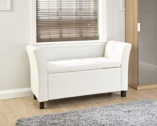 Vanessa Window Seat-White