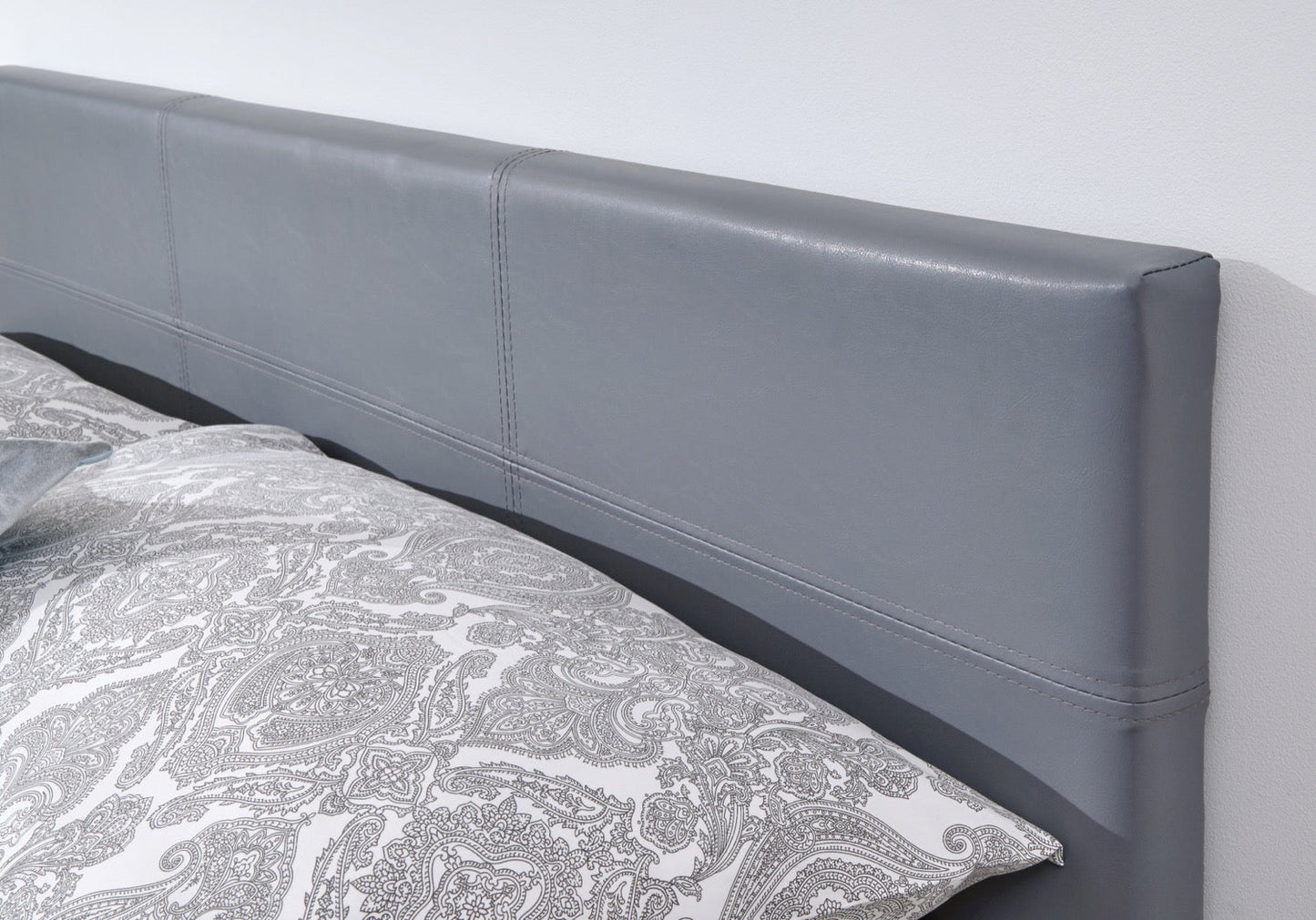 Serena Double Side lift Ottoman Bed - Grey