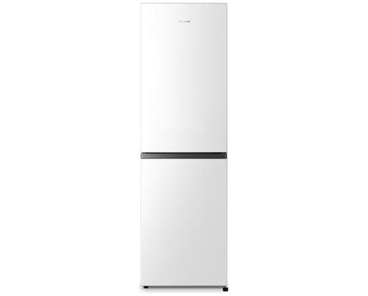 Hisense RB327N4BWE 183cm 50/50 Fridge Freezer White & Steel