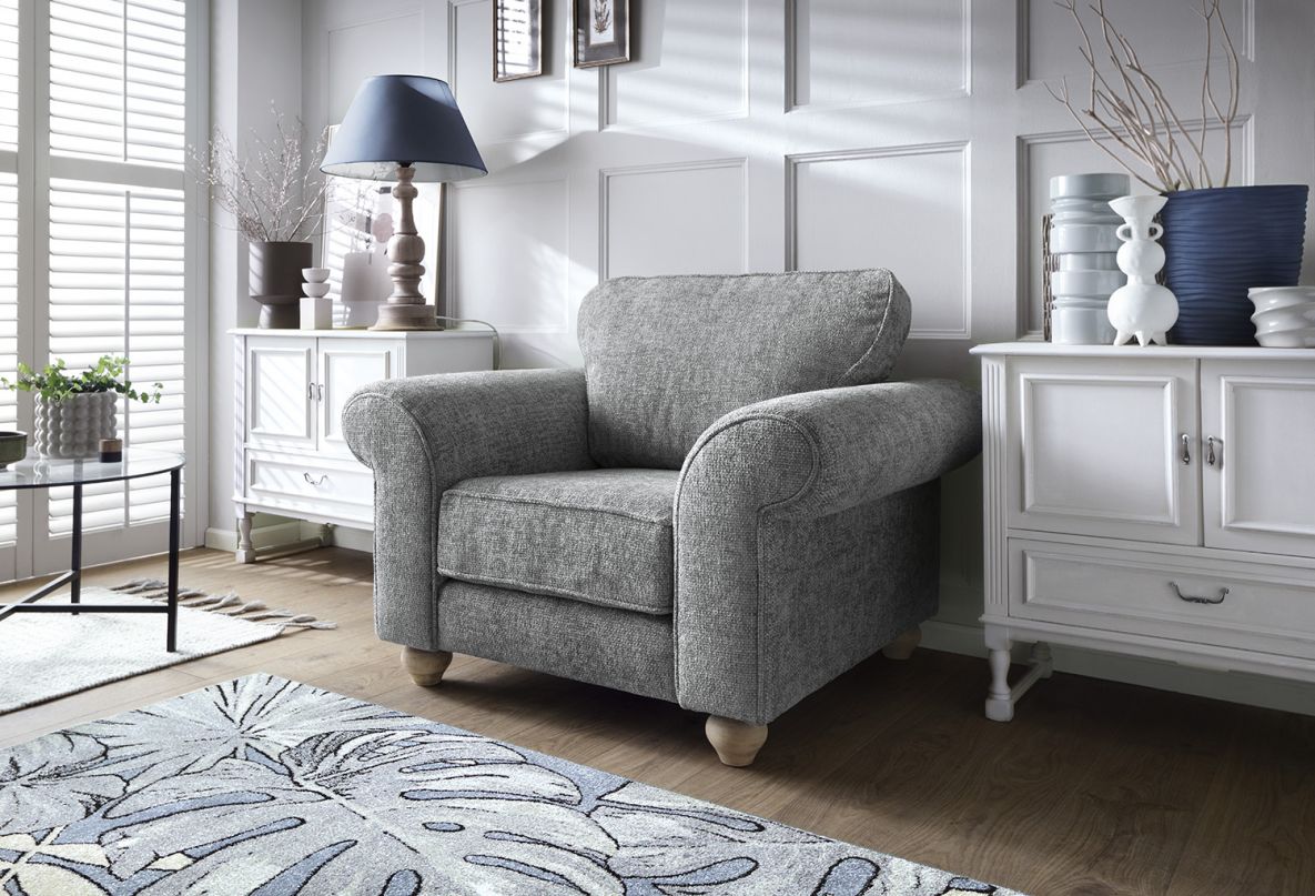 Iris Armchair - Steel Grey