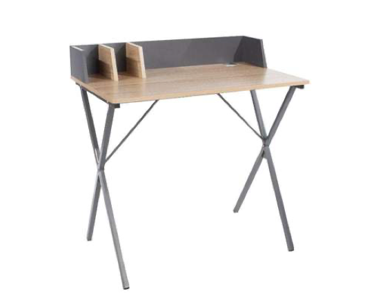 Loft Home Office Study Desk With Cross Legs