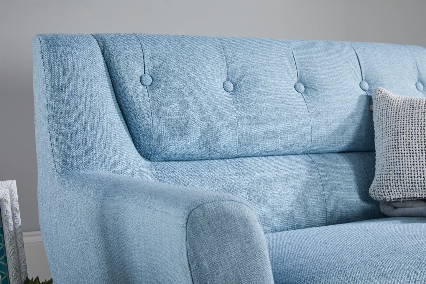 Landon Medium Sofa - Duck Egg Blue