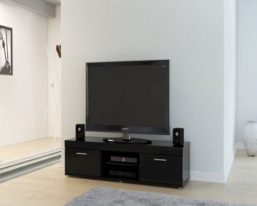 Edgeware TV Unit - Black