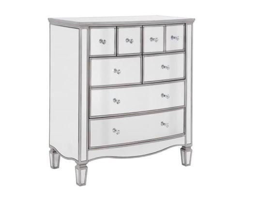 Elysee Merchant Chest - Mirrored