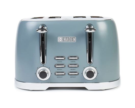 Haden Brighton 4 Slice Toaster Slate