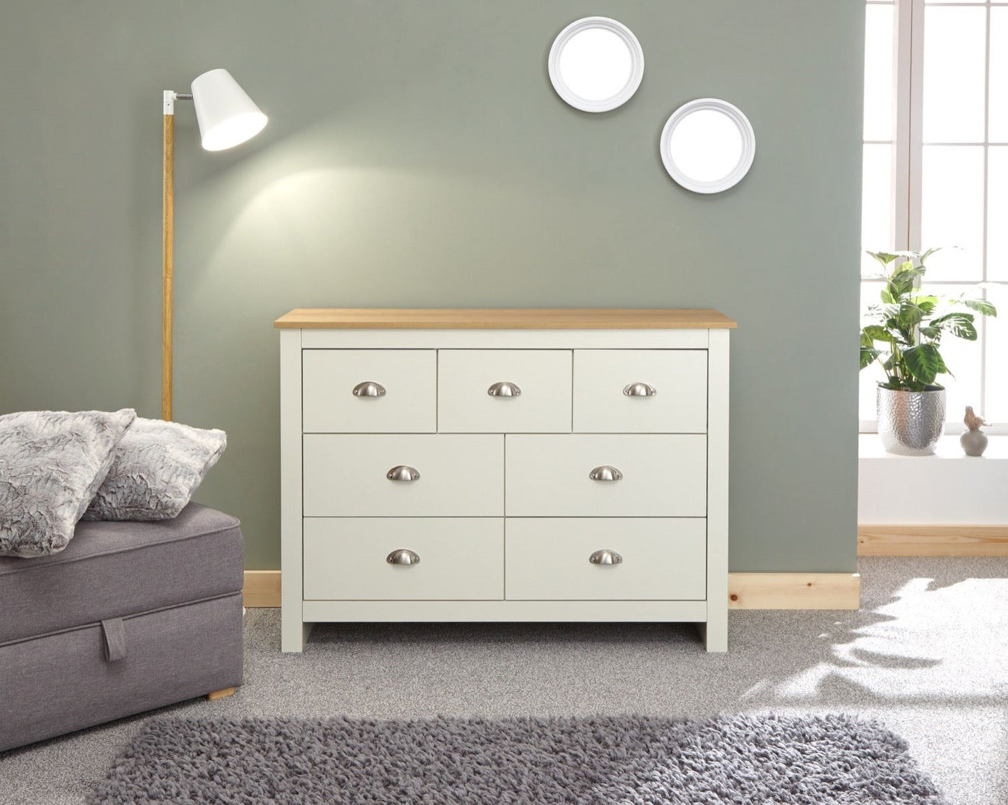 Lachlan Merchants Chest-Cream