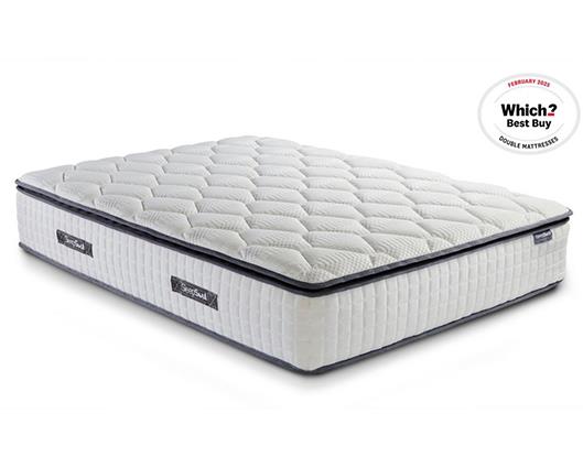 Roll Up Bliss 800 Pocket Memory Pillow Top Mattress (32cm Depth) - Super King