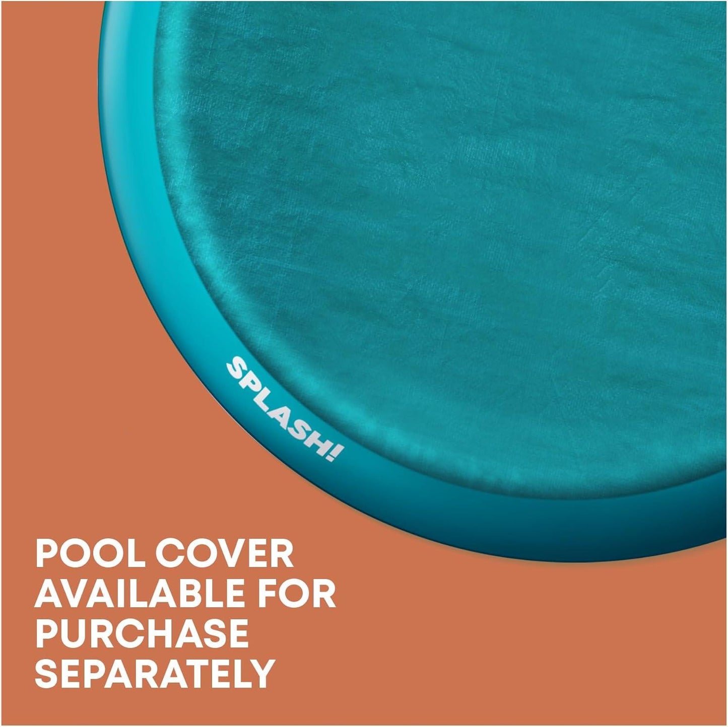 SPLASH!10ft AquaRing Inflatable Paddling Pool