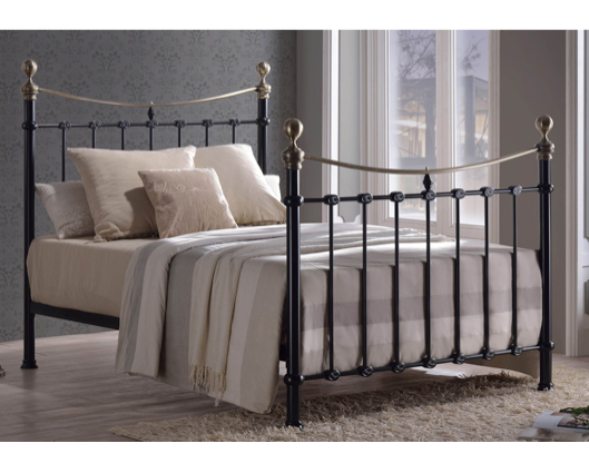 Elda King Size Bed Frame-Black