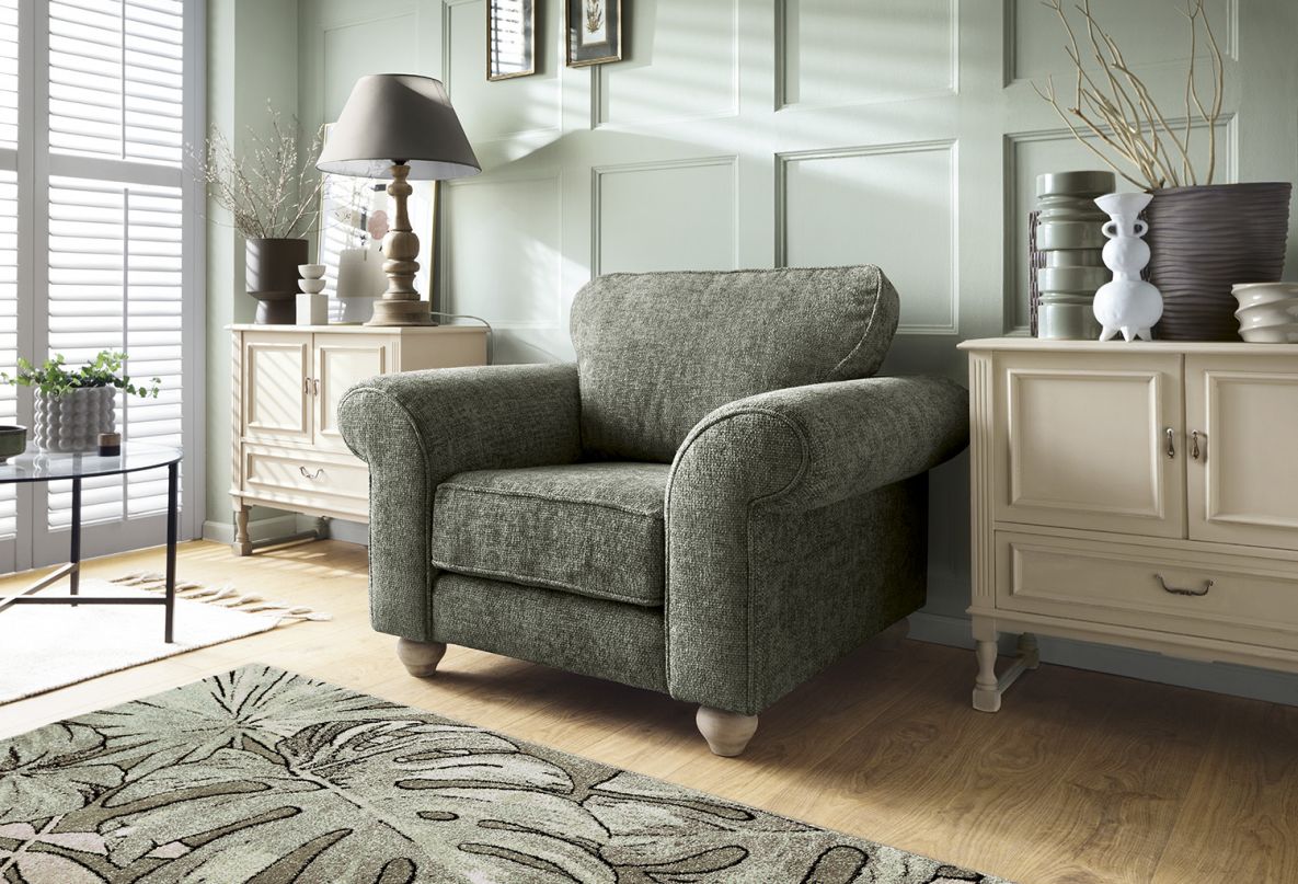Iris Armchair - Rifle Green
