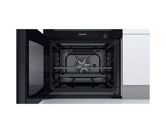 Indesit ID67V9KMW/UK 60cm Electric Double Cooker