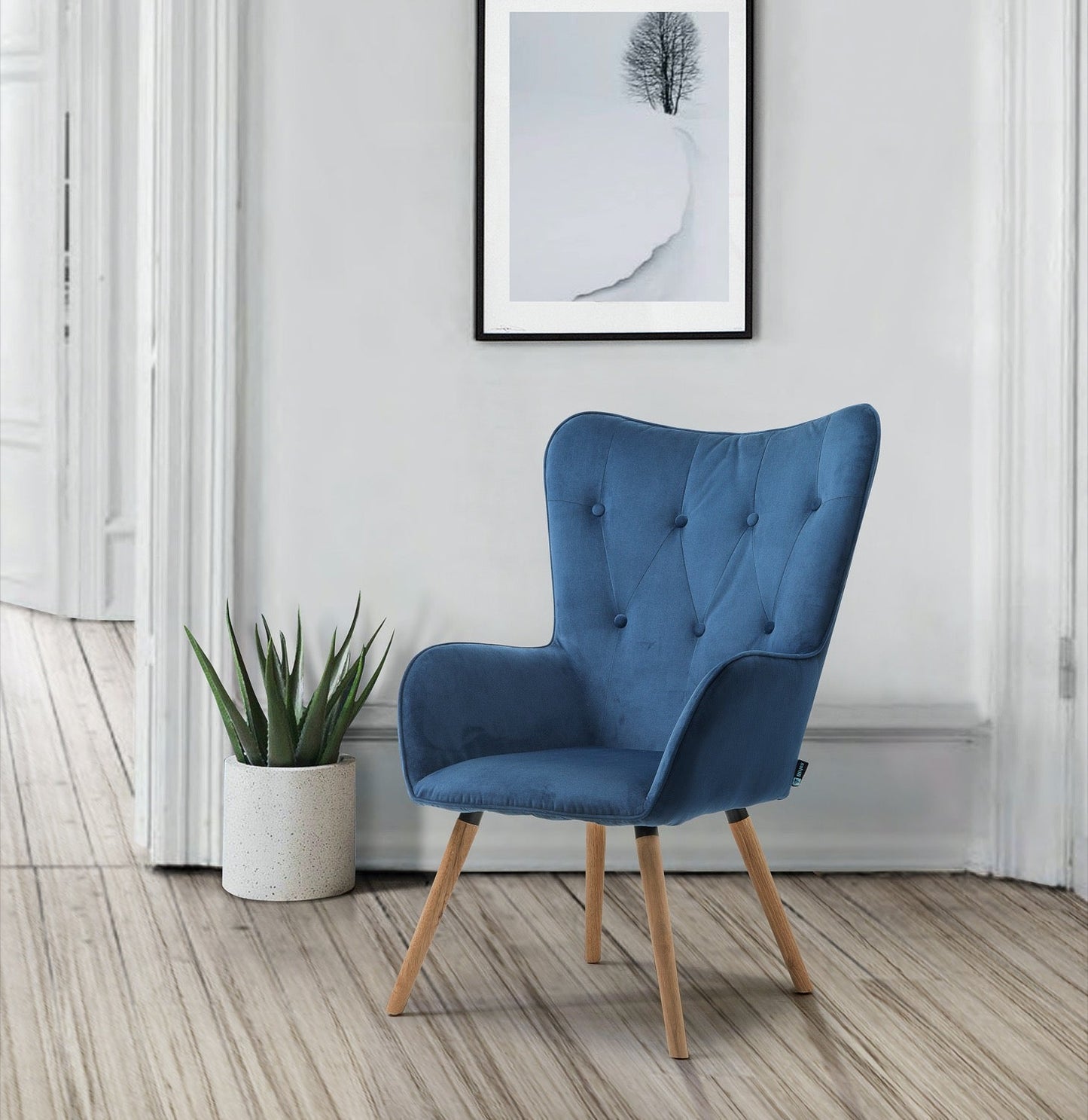 Wali Chair - Midnight Blue