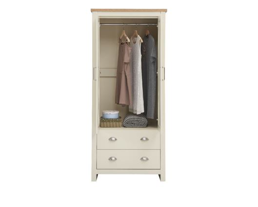 Lincoln 2 Door Wardrobe 2 Drawers