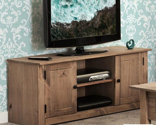 Pike 2 Door 1 Shelf Flat Screen TV Unit