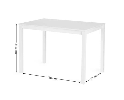 Keats Dining Set - White