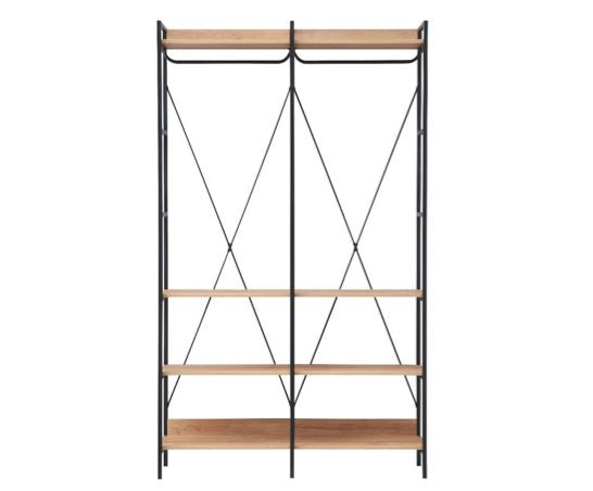 Cohen Open Wardrobe- Riveria Oak