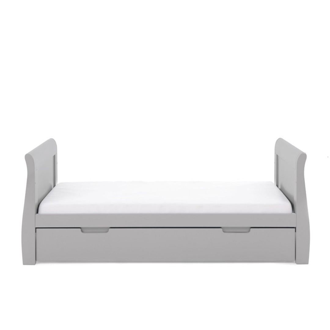 Seren Cot Bed + Breathable Mattress - Warm Grey