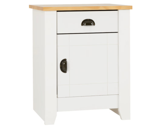 Lucas 1 Drawer 1 Door Bedside Cabinet