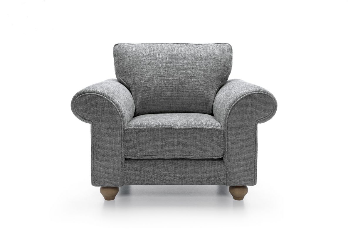 Iris Armchair - Steel Grey