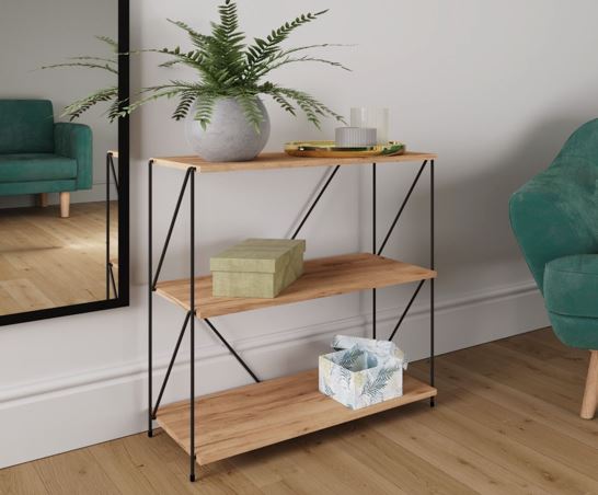 Leyla 3 Tier Bookcase