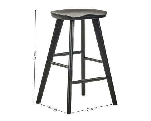Mulu Bar Stool - Black