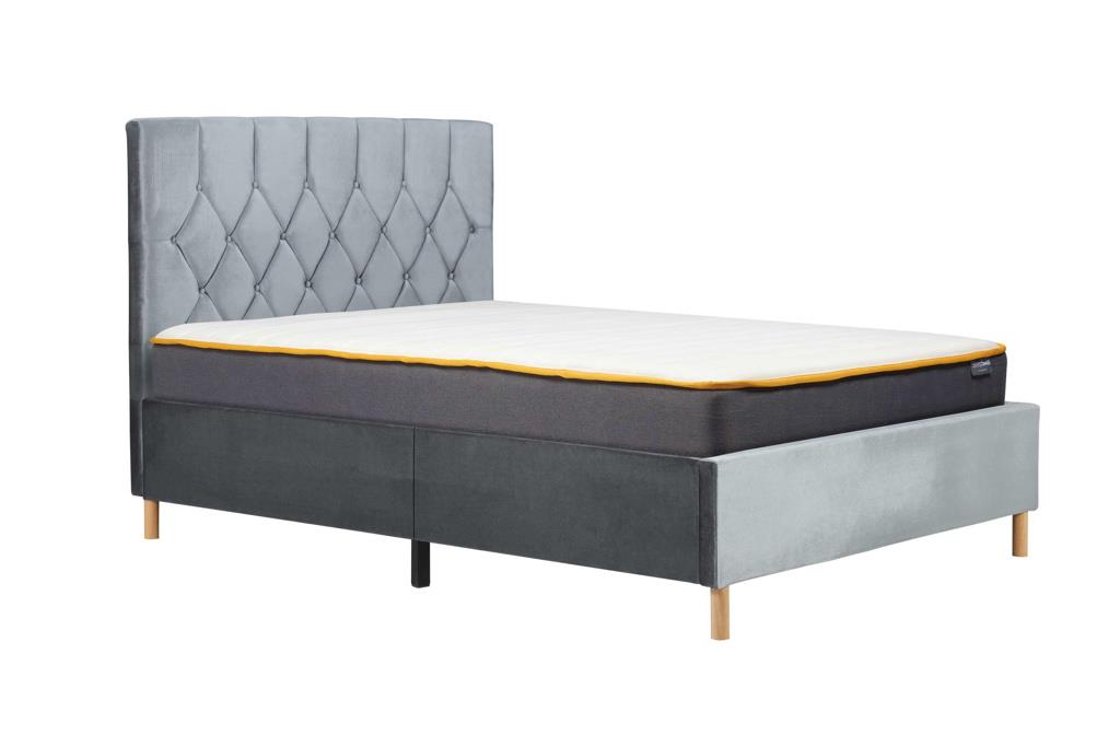 Loxley Double Bed - Grey