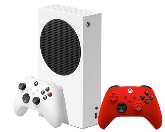 Xbox Series S 512GB Console with Pulse Red Wireless Controller