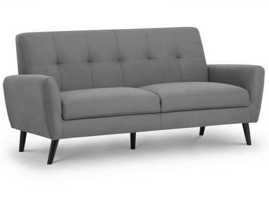 Moki Compact Retro 3 Seater Sofa