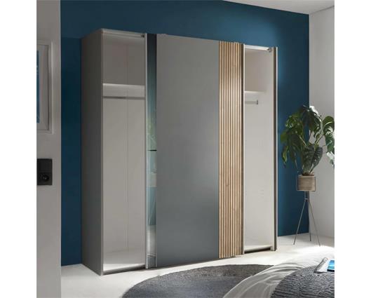 Berno Sliding 2 Door Wardrobe With Mirror