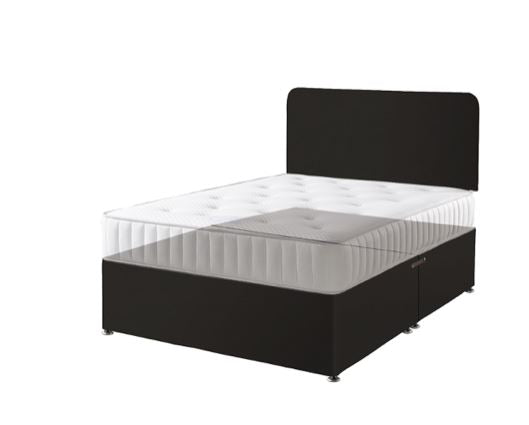 Faux Divan Base Black- Double