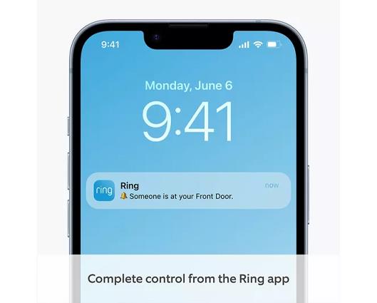 Refurbished RING Battery Video Doorbell (3rd Gen) - Satin Nickel