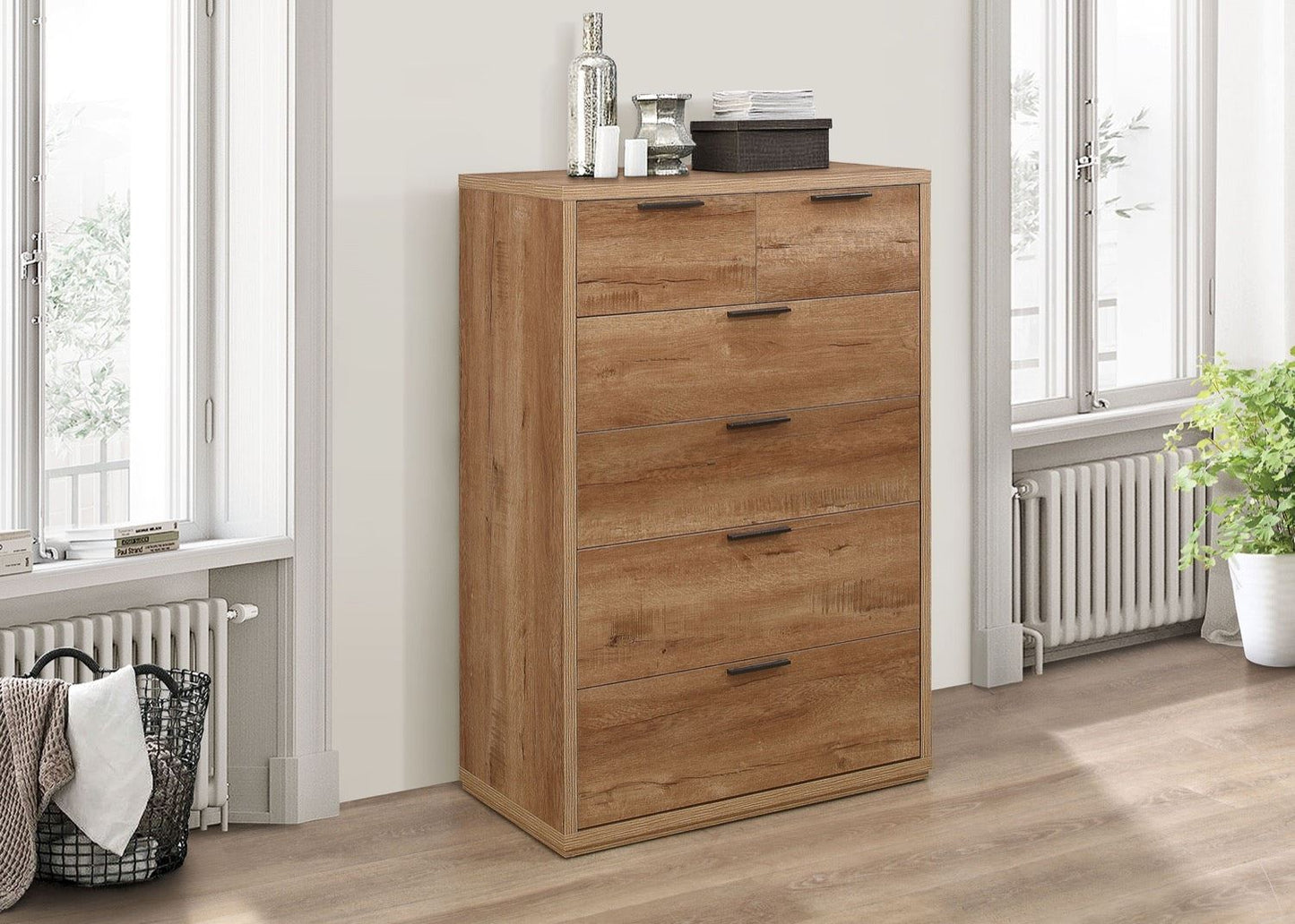 Sullivan 4 + 2 Chest - Oak