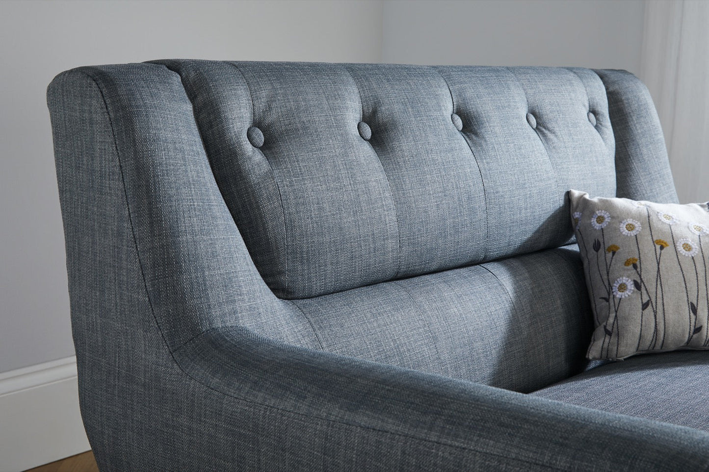 Landon Medium Sofa - Grey