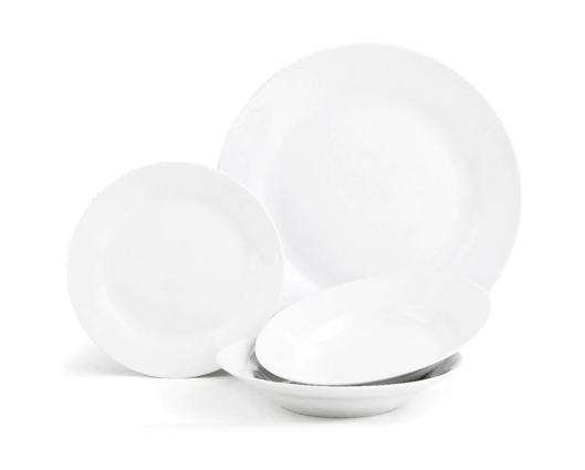 Sabichi 12 Piece Day To Day Dinner Set White
