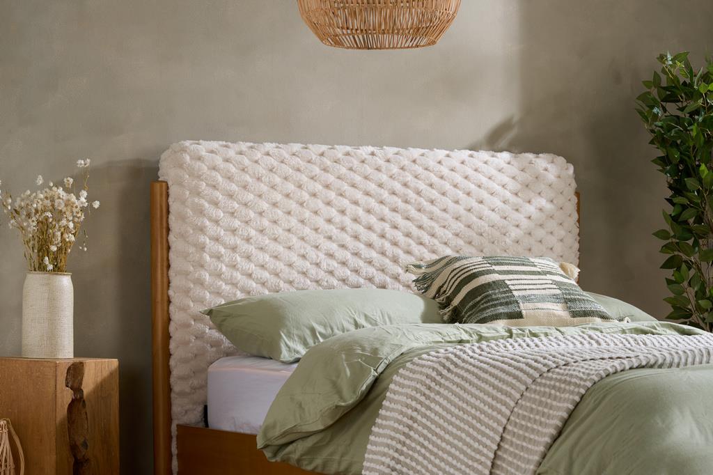 Hatti Double Bed - White