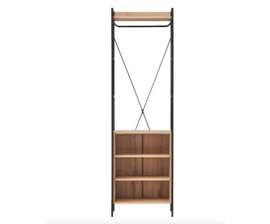 Cohen Open Wardrobe- Riveria Oak