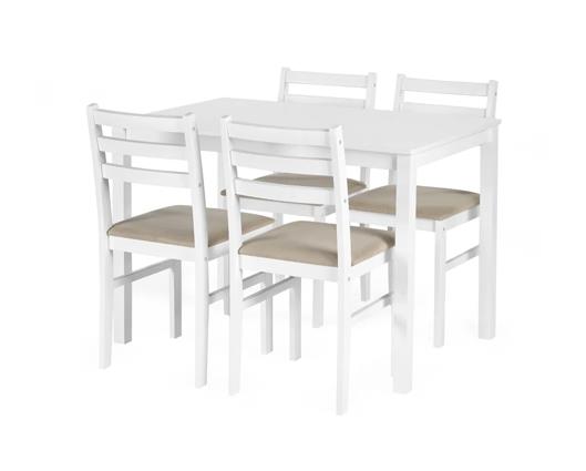 Keats Dining Set - White