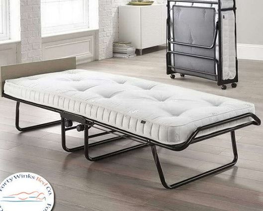 Jay-Be Supreme Automatic Folding Bed with Micro e-Pocket Sprung Mattress-Single