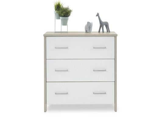 Nina Changing Unit - Grey Wash & White