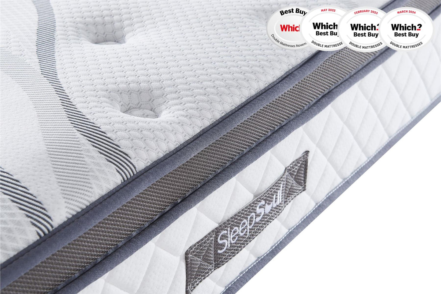 Roll Up Heaven 1000 Pocket Sprung Coolgel Mattress (25cm Depth) - Super King